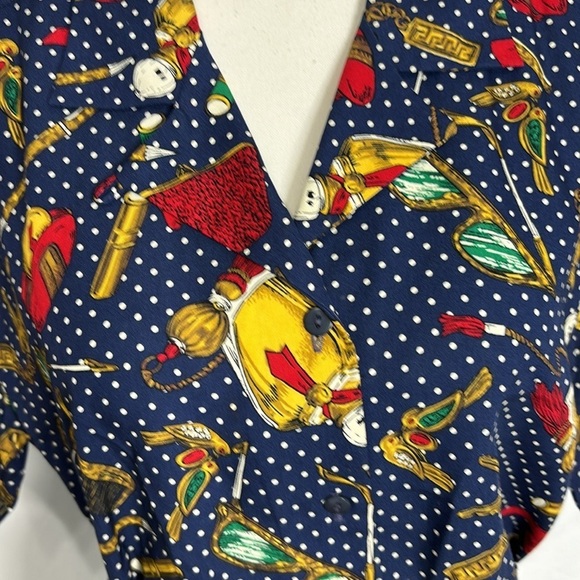 Vintage Rare Pendleton Novelty Print 2 piece set - Picture 6 of 11